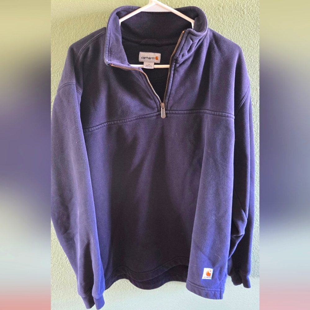 Carhartt Men's Navy 1/4 Zip